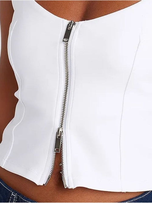 Top corset court femme à encolure carrée dilvin - Kiabi