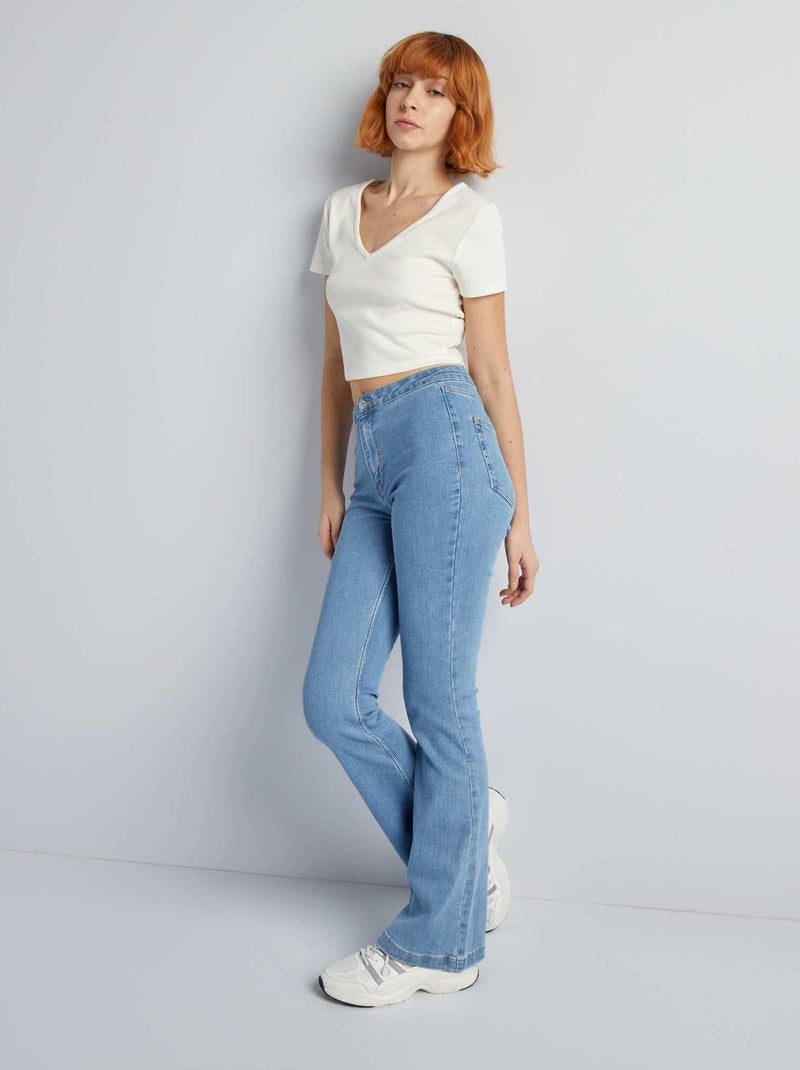 Pull Blanc Kiabi Taille S Pour Fille - Occasion En Très Bon état, Parfait Pour L'automne !