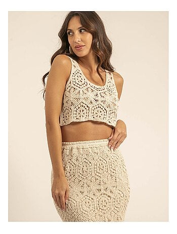 Top court crochet FIOULI