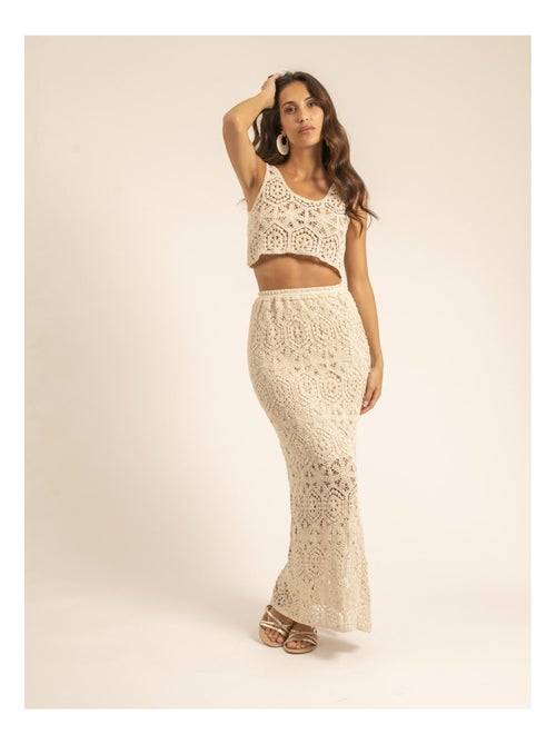 Top court crochet FIOULI - Kiabi