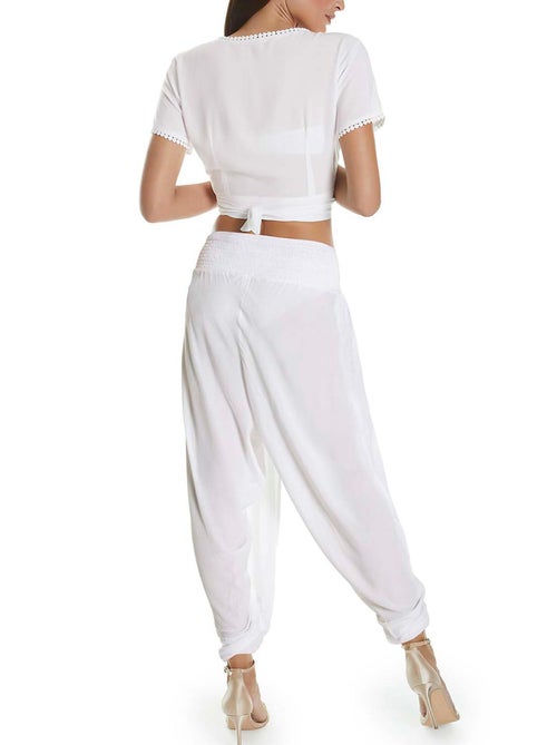 Top court manches courtes col V - Kiabi