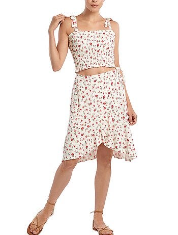 Top court smocké Java