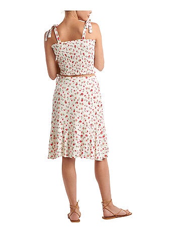 Top court smocké Java