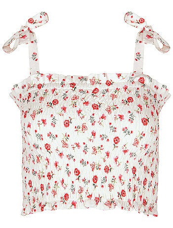 Top court smocké Java