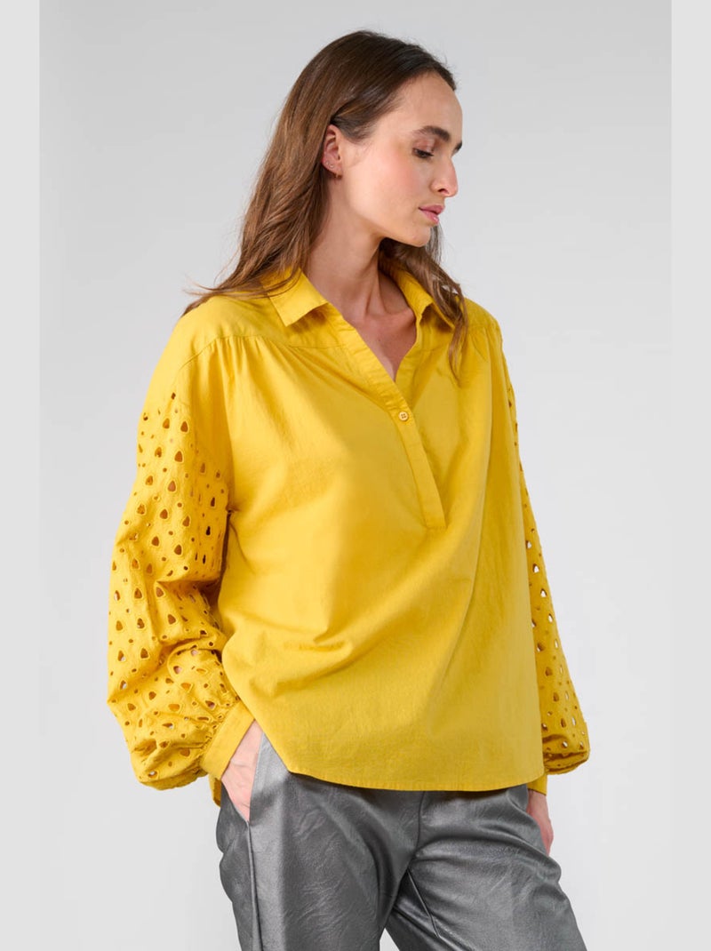 Top CUNCA 'Le Temps Des Cerises' Jaune - Kiabi