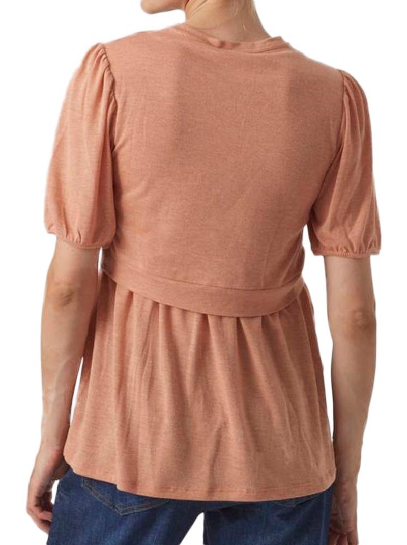 Top de Grossesse Femme Mamalicious Marron tabac - Kiabi