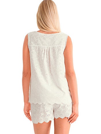 Top de plage sans manches PANAMA