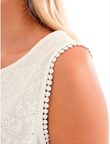 Top de plage sans manches PANAMA