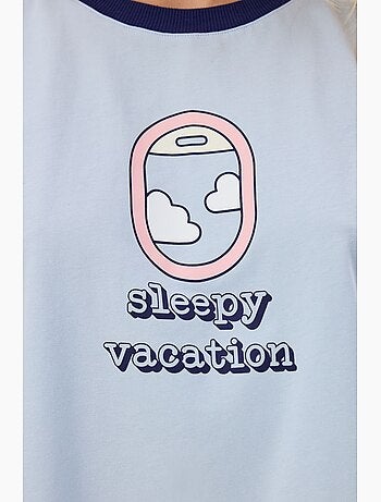 Top de pyjama vacation penti