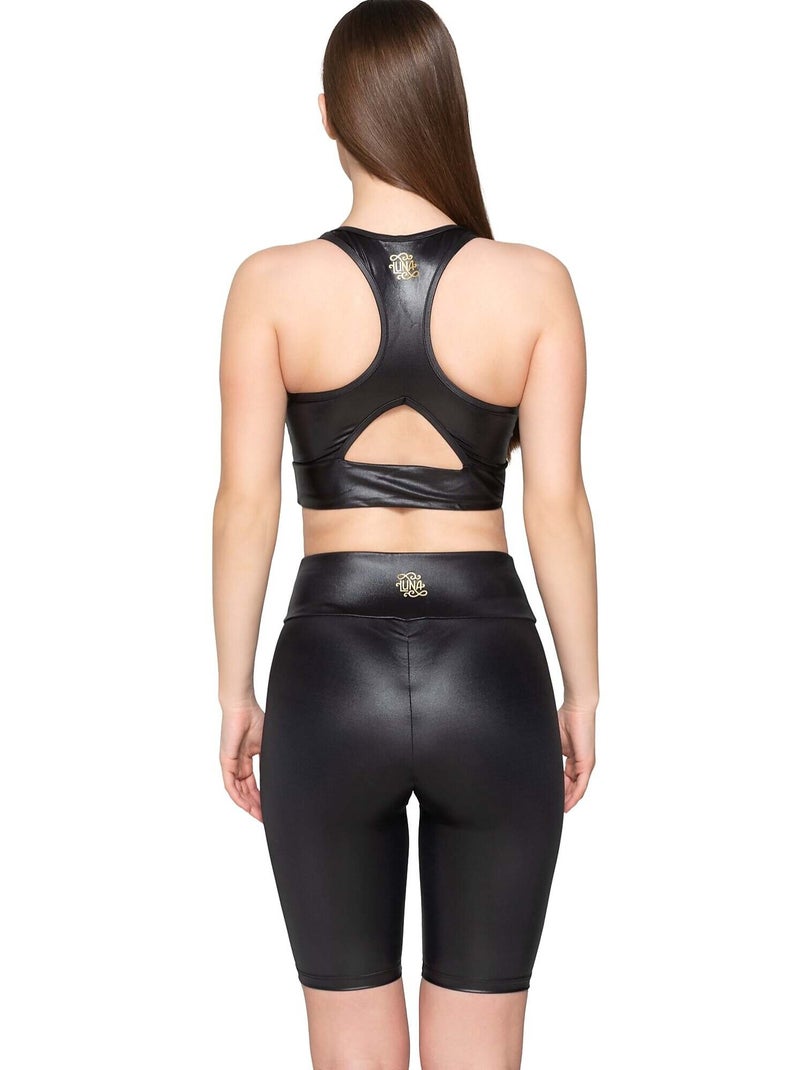 Top de sport brassière dos nageur FLEXFIT Noir - Kiabi
