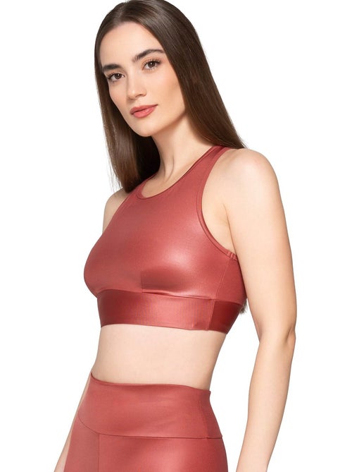 Top de sport brassière dos nageur FLEXFIT - Kiabi