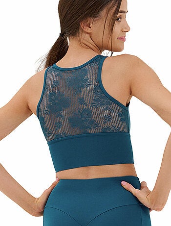 Top de sport brassière préformé sans armatures Fit
