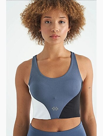 Top de sport court femme à blocs de couleur tommy