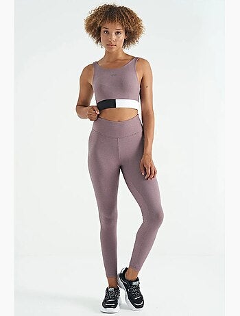 Top de sport court sans manches à color-block tommy