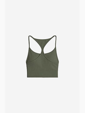 Top de sport femme court ajusté tommy