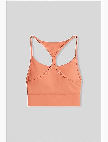 Top de sport femme court ajusté tommy