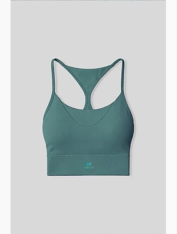 Top de sport femme court ajusté tommy