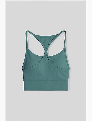 Top de sport femme court ajusté tommy