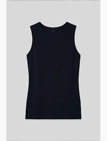 Top de sport femme en coton et élasthanne tommy