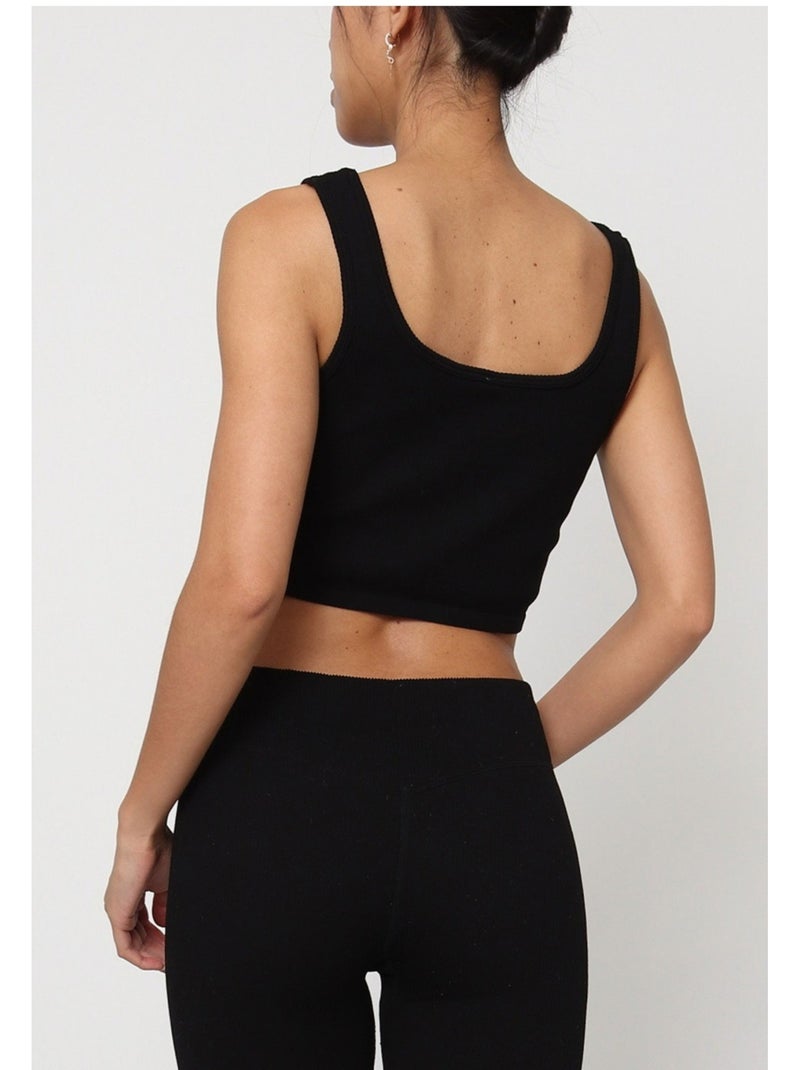 Top de Sport Kebello Noir Noir - Kiabi