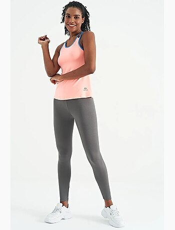 Top de sport sans manches en maille tommy