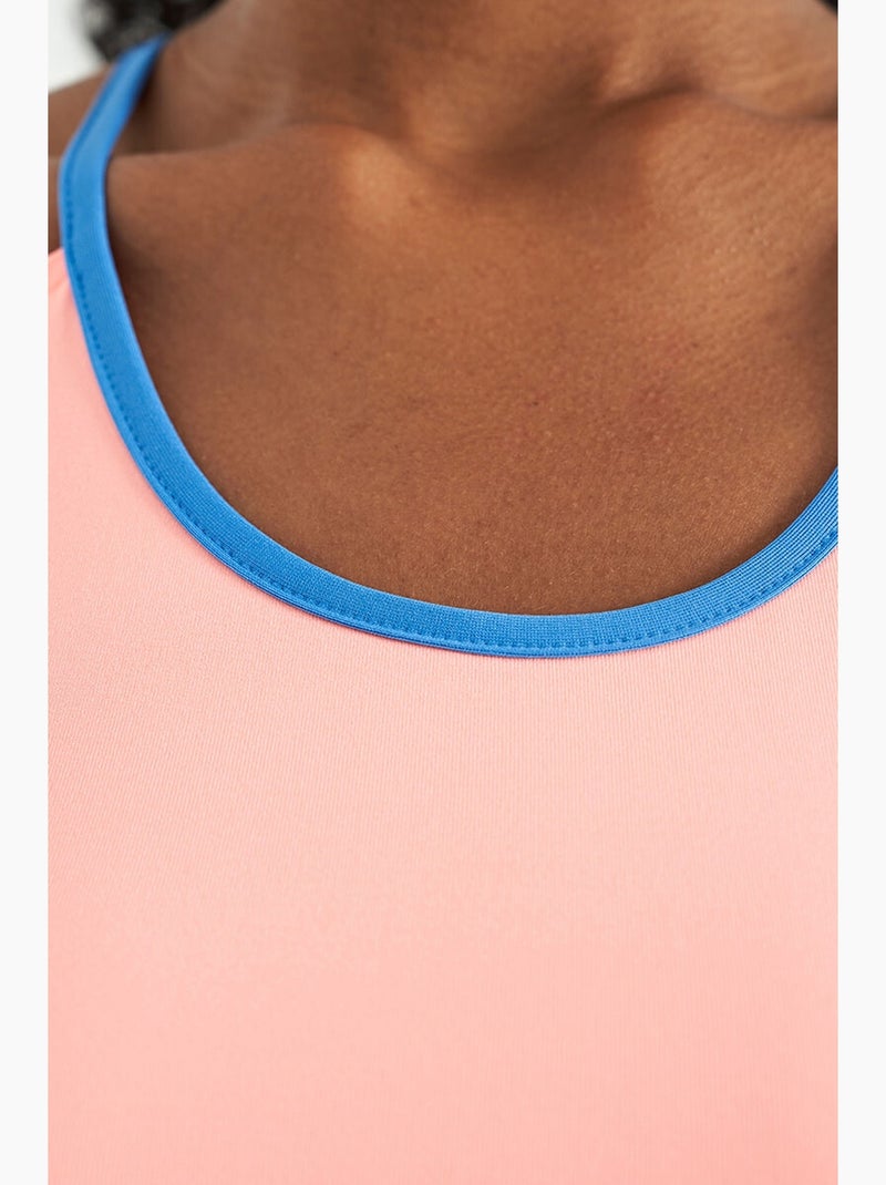 Top de sport sans manches en maille tommy Rose - Kiabi