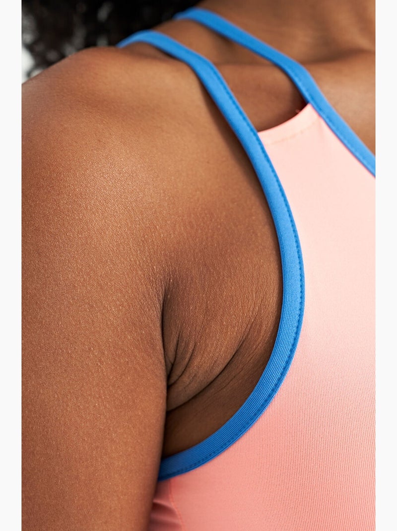 Top de sport sans manches en maille tommy Rose - Kiabi