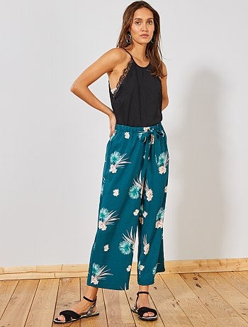 Top dentelle emmanchures américaines - Kiabi