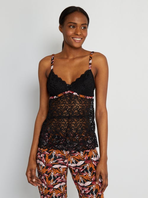 Top dentelle 'Envie de Lingerie' - Kiabi