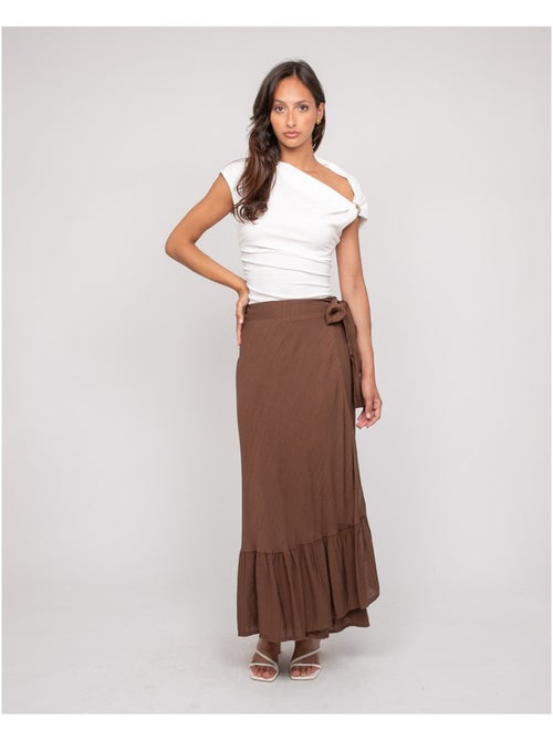 Top drapé avec bijoux FIJAYA - Kiabi