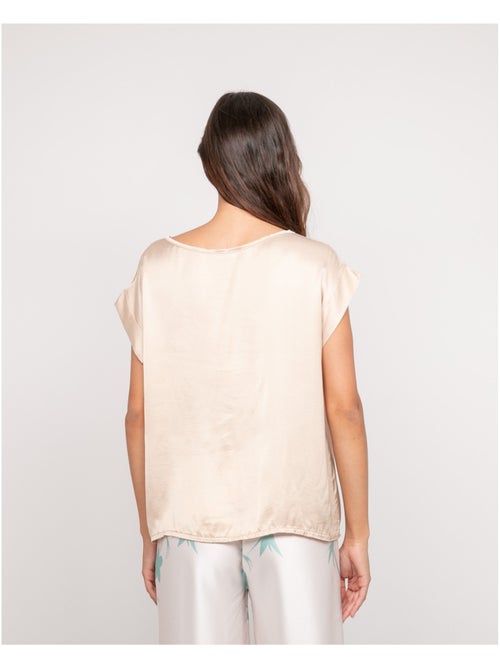 Top effet satin FRIDOLE - Kiabi