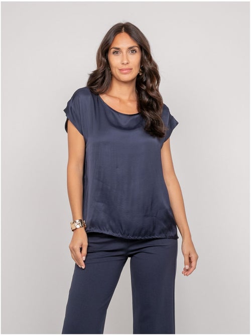 Top effet satin FRIDOLE - Kiabi