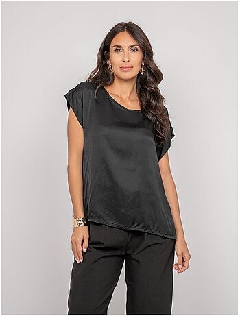 Top effet satin FRIDOLE