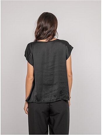 Top effet satin FRIDOLE