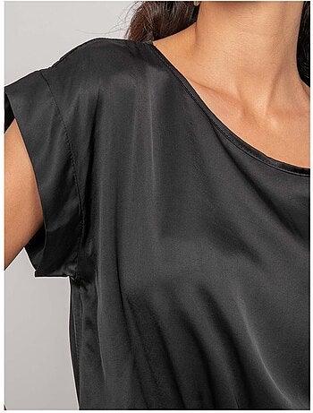 Top effet satin FRIDOLE
