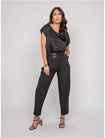 Top effet satin FRIDOLE