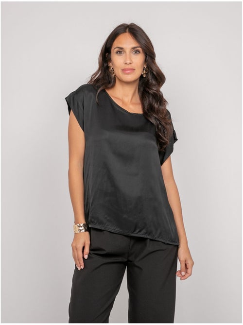 Top effet satin FRIDOLE - Kiabi Top effet satin FRIDOLE - Kiabi
