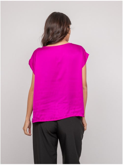 Top effet satin FRIDOLE - Kiabi