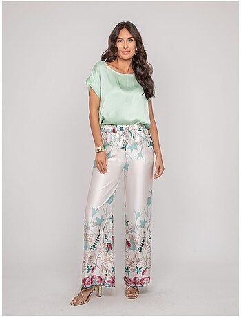 Top effet satin FRIDOLE