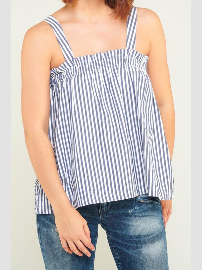 Top Emma 'Le Temps Des Cerises' Bleu - Kiabi