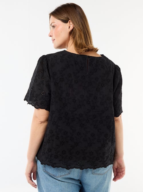 Top en broderies anglaises - Kiabi