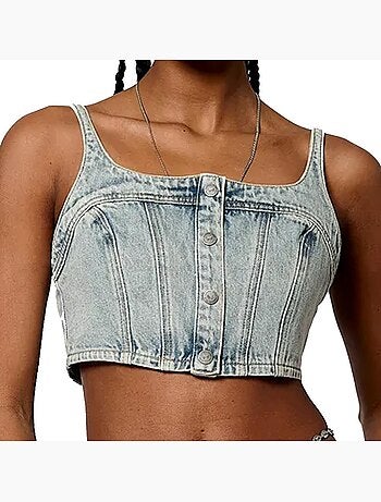 Top en jean Femme Kaporal