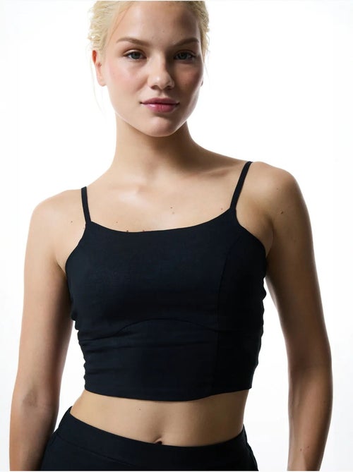 Top en lin luna femme penti - Kiabi Top en lin luna femme penti - Kiabi