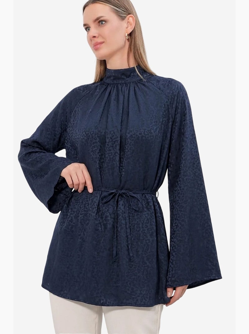 Top en viscose bdart Bleu marine - Kiabi