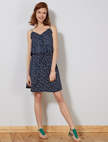 Top en voile imprimé - Kiabi