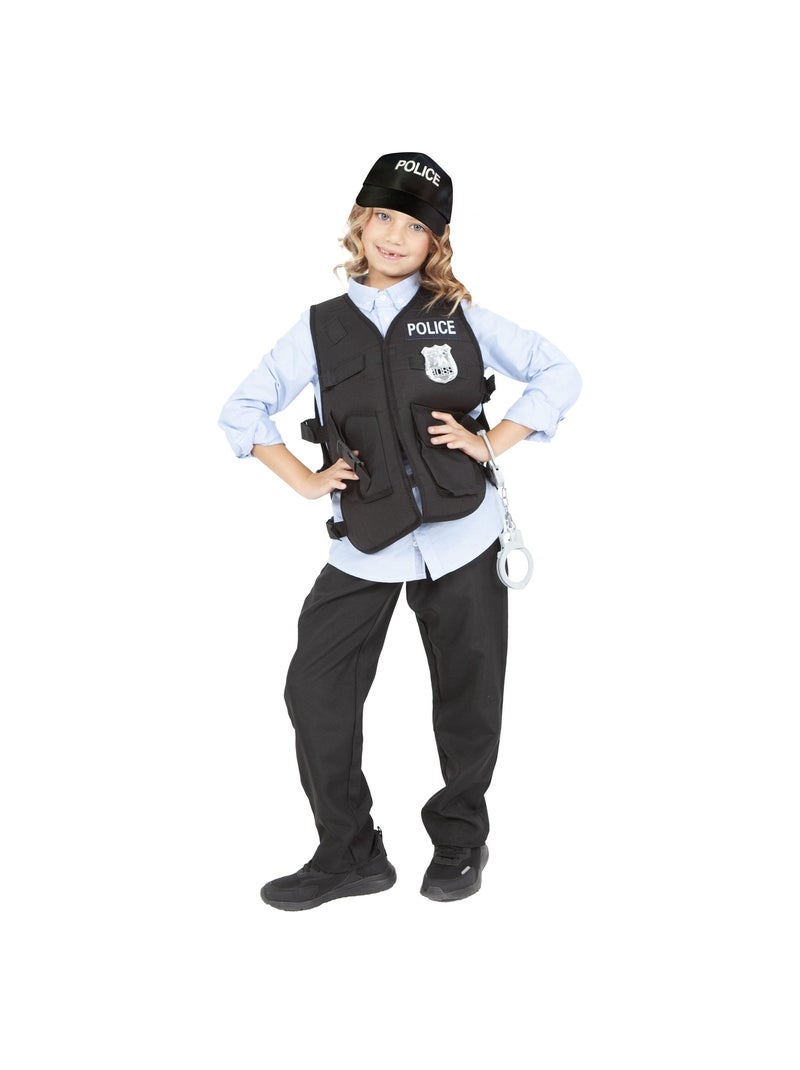 Top et accessoires Policier Noir - Kiabi