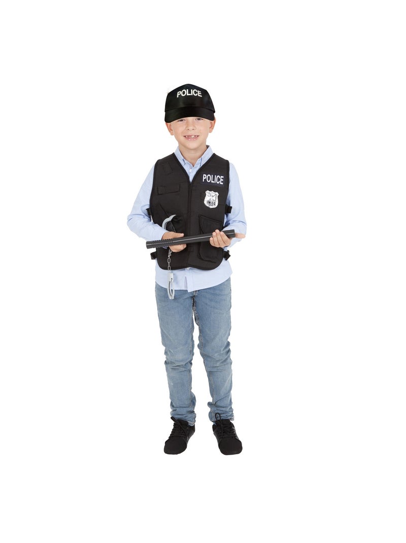 Top et accessoires Policier Noir - Kiabi