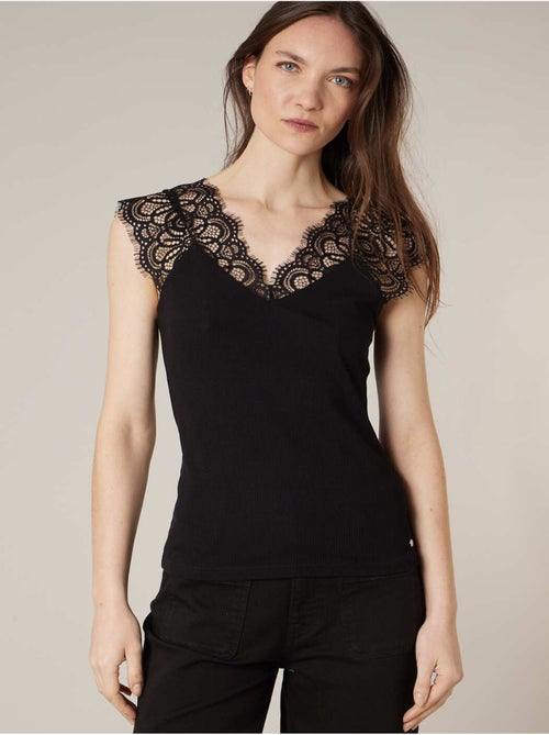 Top femme à dentelle 'Deeluxe' - Kiabi
