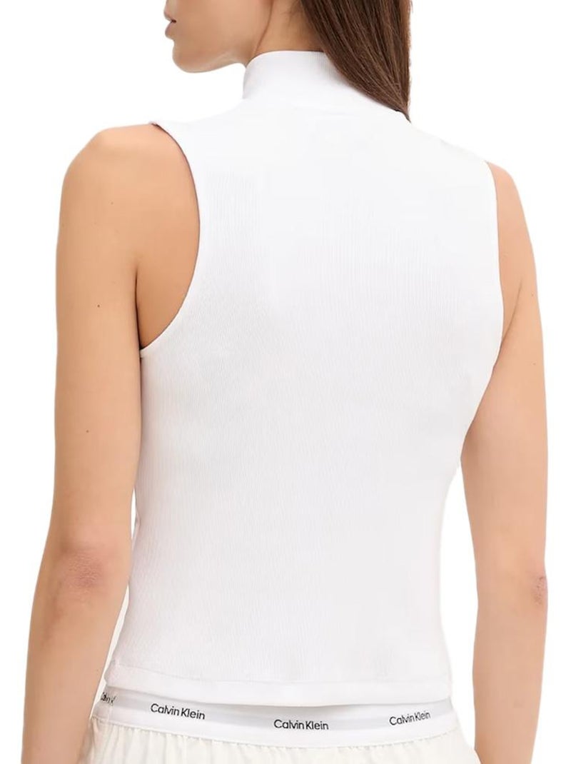 Top Femme Calvin Klein Jeans Blanc - Kiabi
