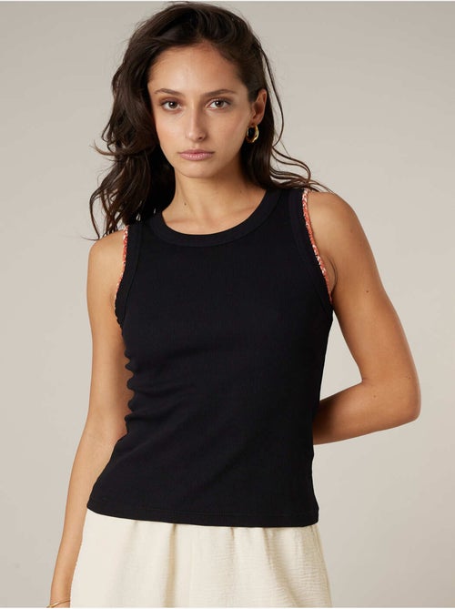 Top femme en coton 'Deeluxe' - Kiabi